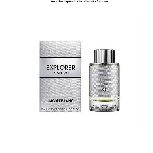 Mont Blanc Explorer Platinum Eau de Parfum 100m