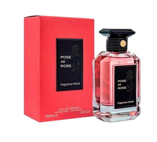 Fragrance world Pose As Rose EDP Spray 100ml